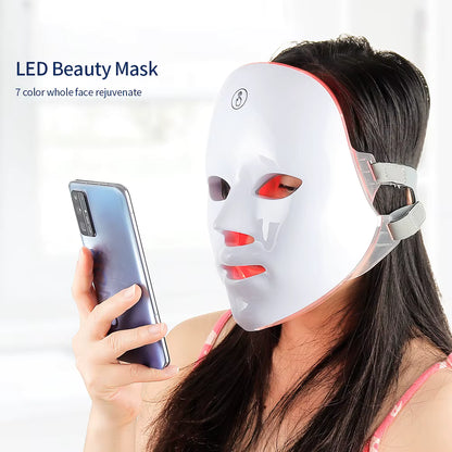 Mascara facial LED